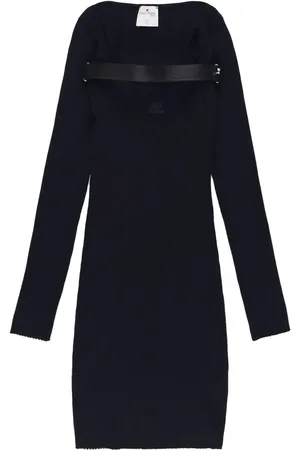 Courrèges Kort Icon racer kjole