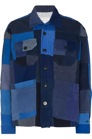 GREG LAUREN French Artist jakke med patchwork