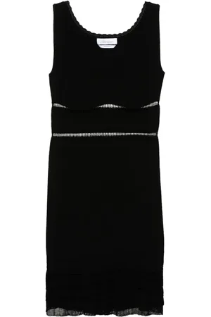 BLUMARINE Kort kjole i jersey