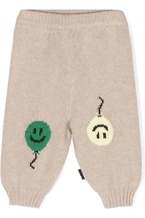 Molo Strikkede leggings med ballon-intarsia