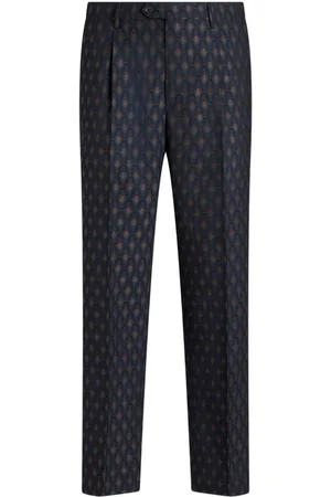 Etro Skræddersyet bukser i jacquard med mellemhøj talje