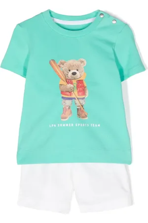 Lapin House Shortssæt med grafisk tryk