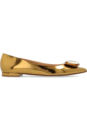 Gianvito Rossi 10 mm ballerinaer med ædelstensudsmykning