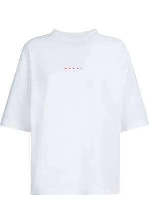 Marni T-shirt med logotryk