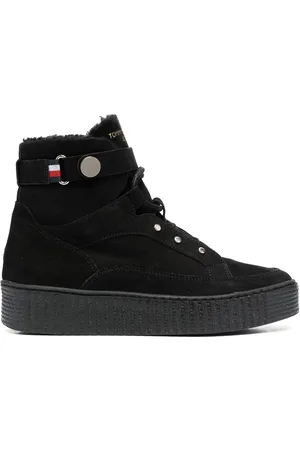 Tommy Hilfiger Mules med lammeskindsfor