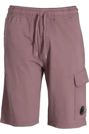C.P. Company Træningsshorts i fleece med Lens-detalje
