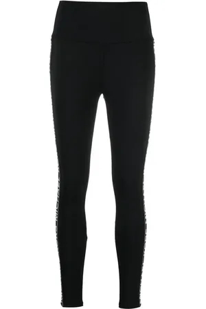 Michael Kors Højtaljede leggings med logobånd