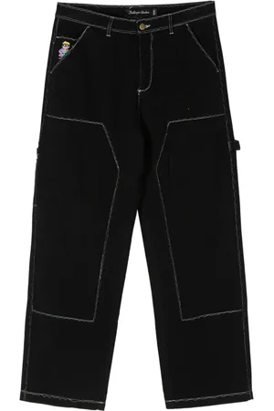 KIDSUPER STUDIOS Messy Stitched bukser med arbejds-stil