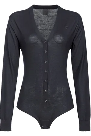 Pinko Collarino bodysuit med V-hals