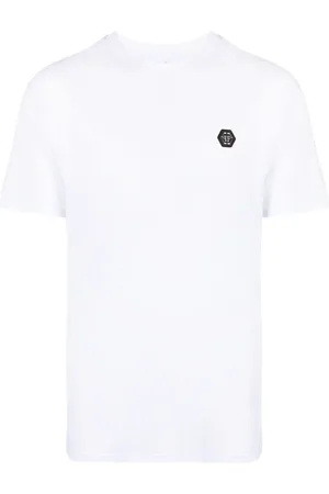 Philipp Plein Kortærmet T-shirt med logotryk