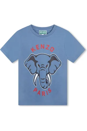 Kenzo T-shirt med elefanttryk