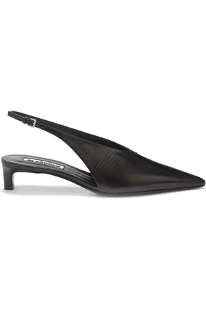 Jil Sander Slingback-pumps i læder