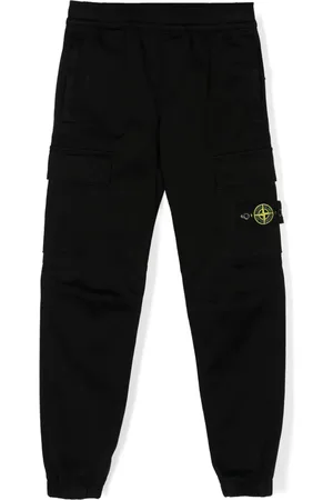 Stone Island Cargo-bukser med kompasmærke