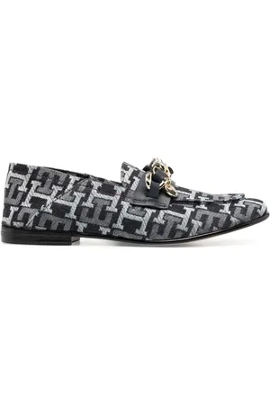 Tommy Hilfiger Loafers i jacquard med logo