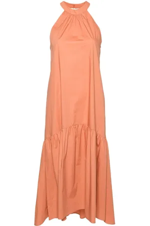 Twin-Set Lang kjole med halterneck