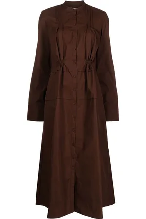 Jil Sander Mellemlang skjortekjole