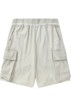 Izzue Cargo-shorts med cold-dye-effekt