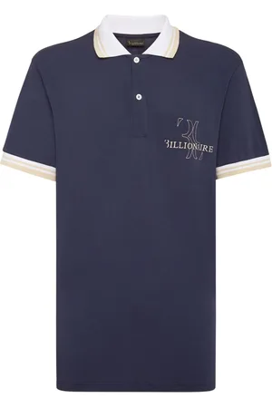 BILLIONAIRE Polo med broderet logo