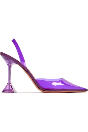 Amina Muaddi Holli 95mm slingback-pumps