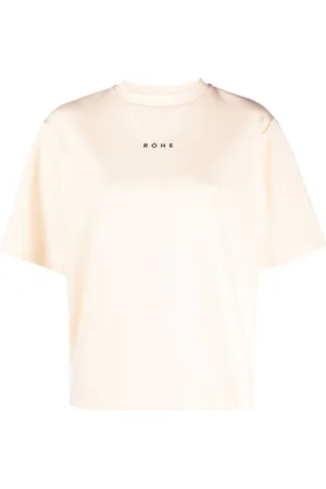 Rohe T-shirt med logotryk