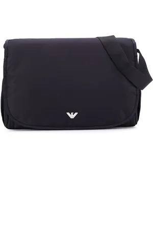 Emporio Armani Pusletaske med logoplade