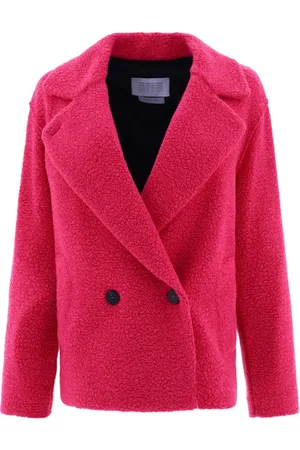 Harris Wharf London Dobbeltradet fleece-jakke