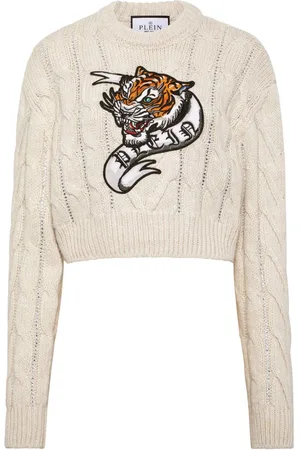 Philipp Plein Cropped Tattoo trøje