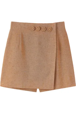 Destree Shorts med dekorative knapper