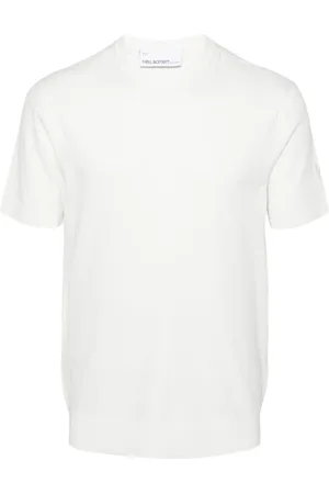 Neil Barrett T-shirt i strik med korte ærmer