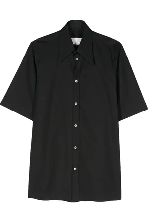 Maison Margiela Skjorte med fire søm-logo