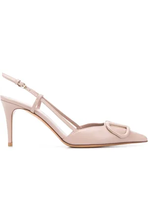 VALENTINO GARAVANI 80mm signatur slingback-pumps med VLogo