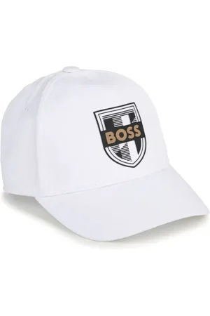 HUGO BOSS Kasket med buet logotryk