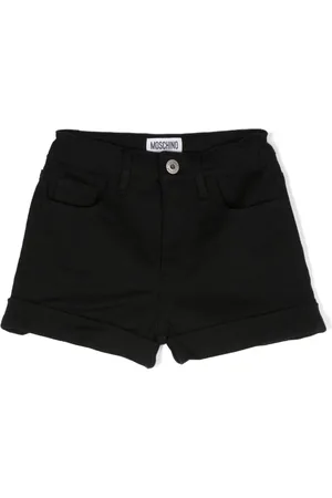 Moschino Denimshorts med broderet logo