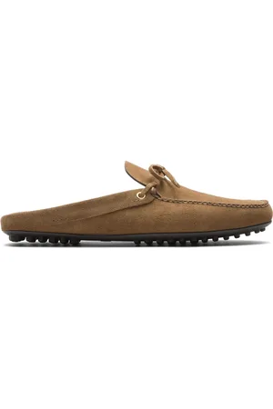 CAR SHOE Sløjfe-udsmykkede sandaler i ruskind