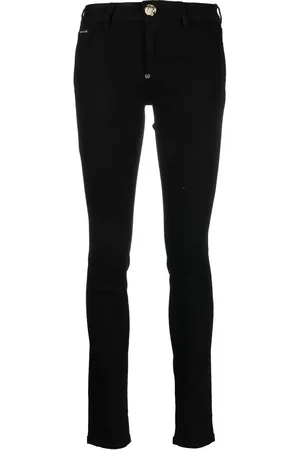 Philipp Plein Denim-leggings