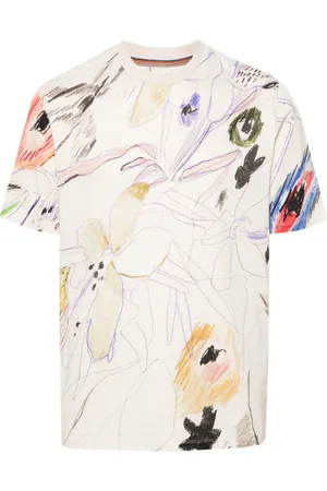 Paul Smith T-shirt med botanisk tryk