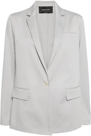 Fabiana Filippi Enkeltradet blazer med hakrevers
