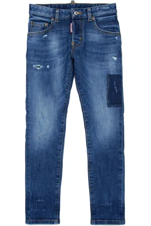 Dsquared2 Skater jeans med slitageeffekt