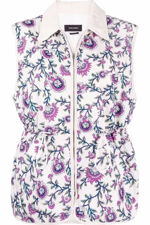 Isabel Marant Vest med blomstret tryk