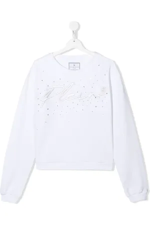 Philipp Plein TEEN sweatshirt med broderet logo