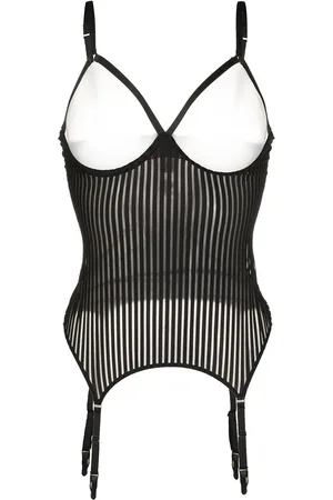 MAISON CLOSE Stribet bodice uden skål