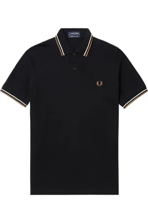 Fred Perry M12 Twin Tipped polo i piqué-bomuld