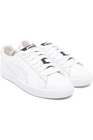 PUMA Clyde Varsity II sneakers i læder