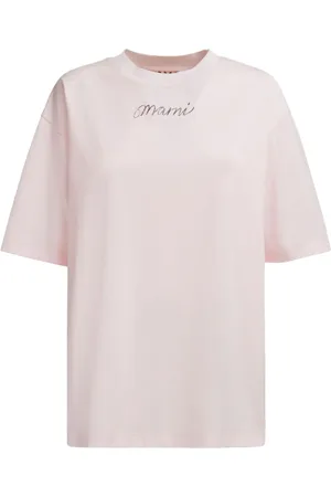 Marni T-shirt med logotryk