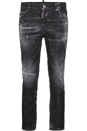 Dsquared2 Skinny-jeans med slitageeffekt