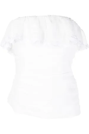 Isabel Marant Orma top med off-shoulder-snit