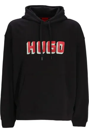 HUGO BOSS Hættetrøje med logotryk