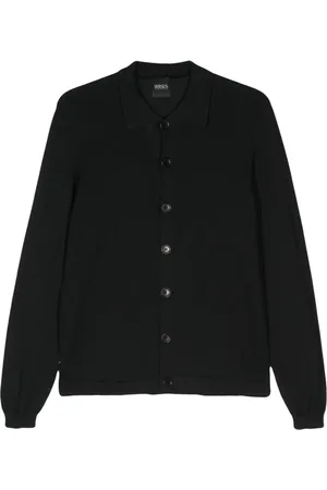 VERSACE Ribbet cardigan fra 00