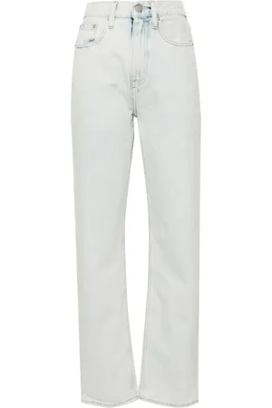 Calvin Klein Højtaljede jeans med lige ben
