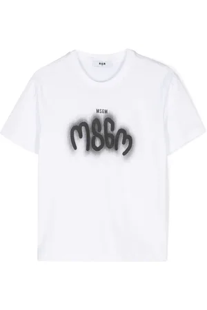 Msgm T-shirt med logotryk